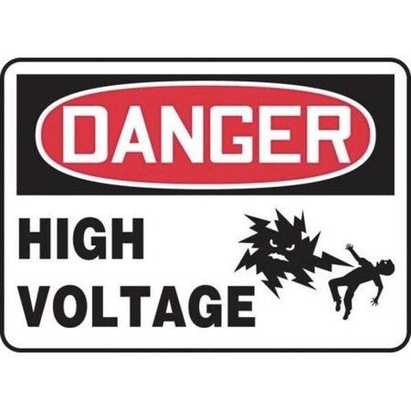 Accuform Danger Sign, MELC124XV MELC124XV